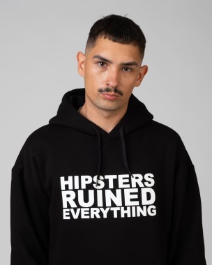 HIPSTERS HOODIE BLACK
