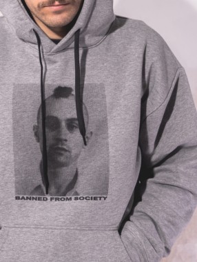 BANNED HOODIE MELANGE