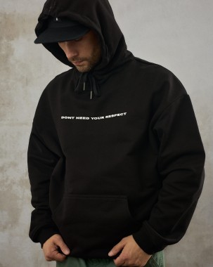 RESPECT PREMIUM HOODIE BLK