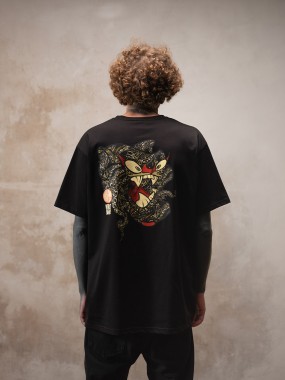 DAVE X SWANSKI T-S BLK 